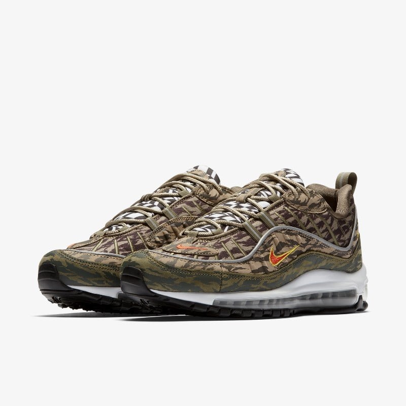 Nike Air Max 98 AOP Olive AQ4130 200 Grailify